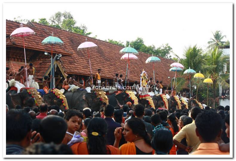 Haripad utsavam pakalpooram photos 1