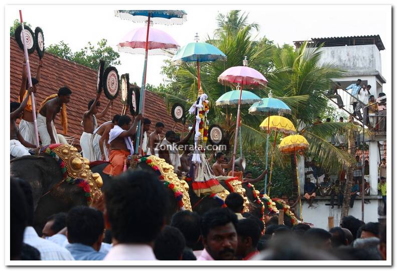 Haripad utsavam pakalpooram photos 5