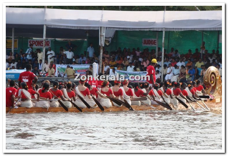 Foreign ladies in devas boat 1