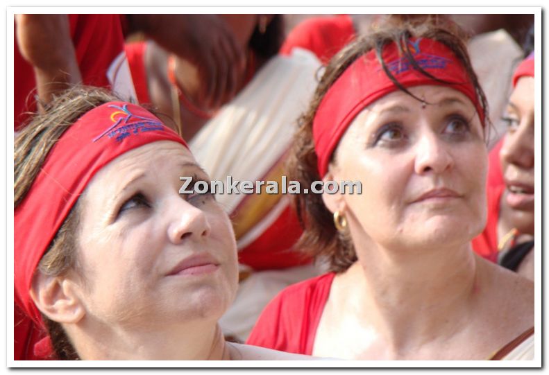 Foreign ladies in devas boat 4