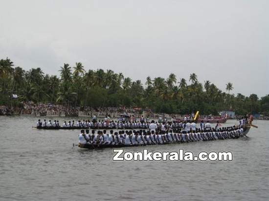 Boats to starting point