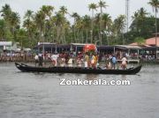 Chenda melam on boat