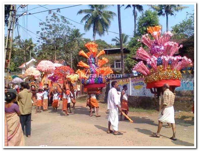 Colourful kavadi