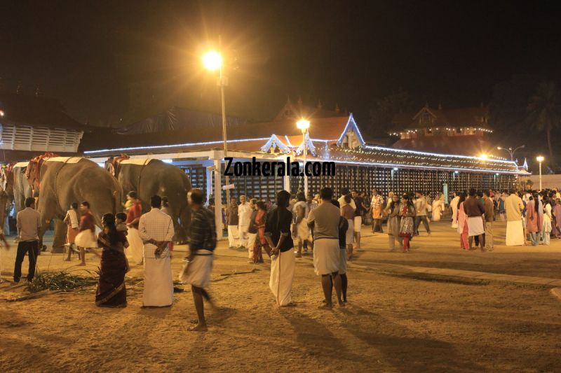 Poornathrayeesa temple festival photo 3 490