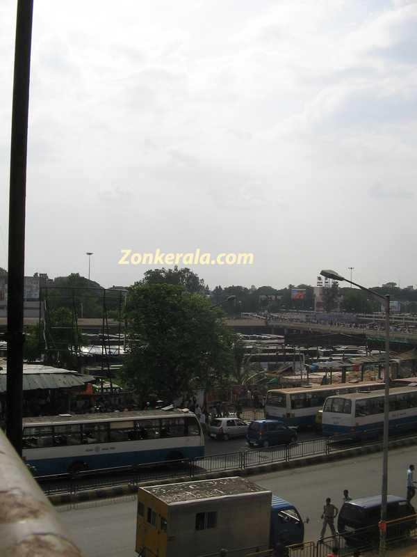 Bangalore majestic bus stand 1