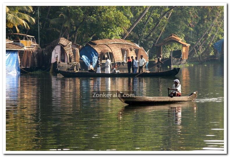 Natives on boat still 2