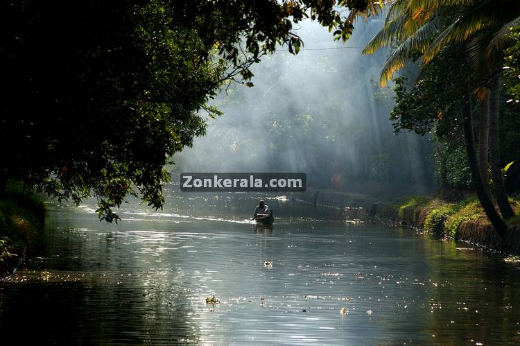 Early morning in alappuzha