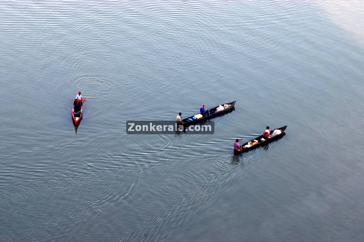 Small boats in backwaters