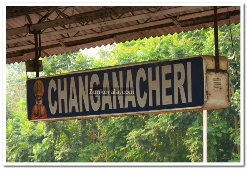 Changanacherry station board
