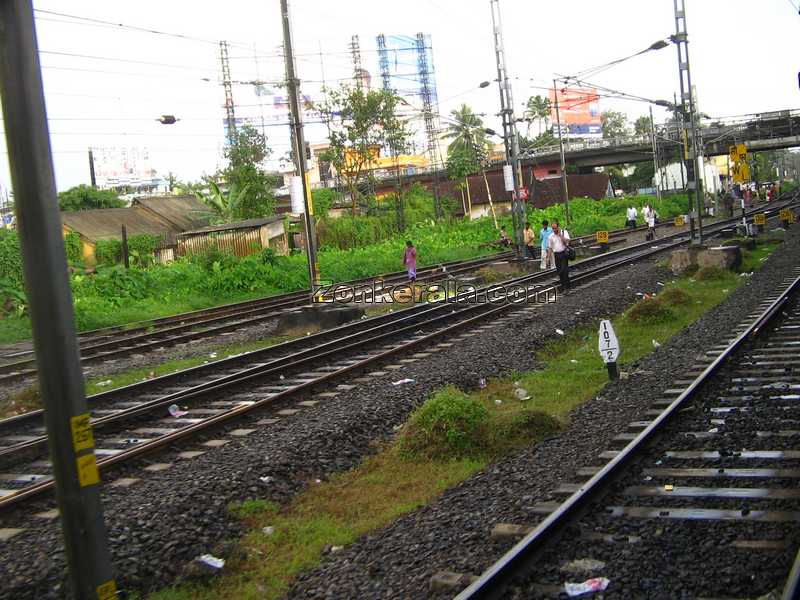 People on rail tracks
