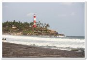 Kovalam beach light house 1