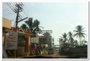 Kovalam entrance to beach