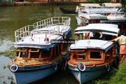 Small boats at kumarakom 2