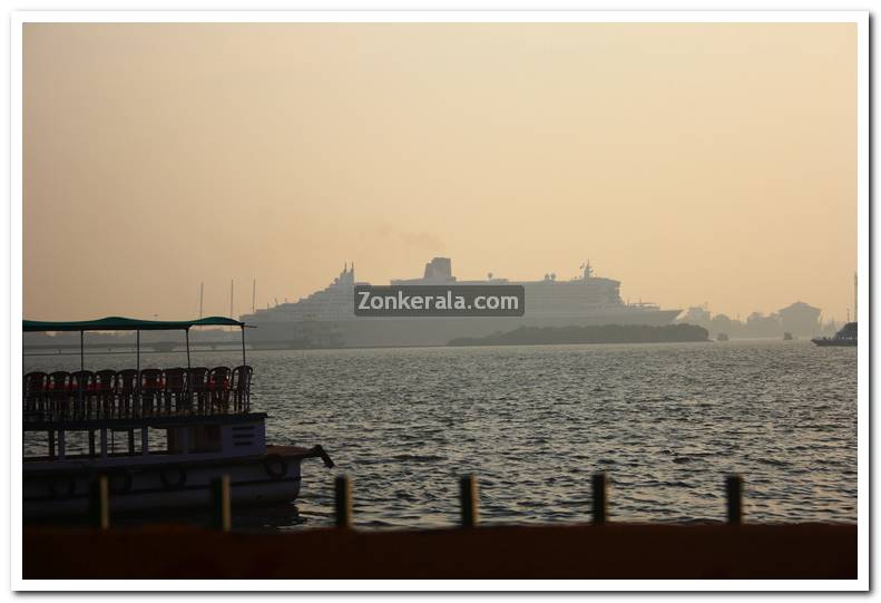 Ship queen mary at kochi