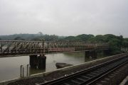 Kallayi river from railway tracks