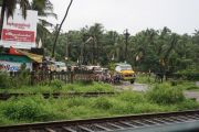 Railway level cross in north kerala