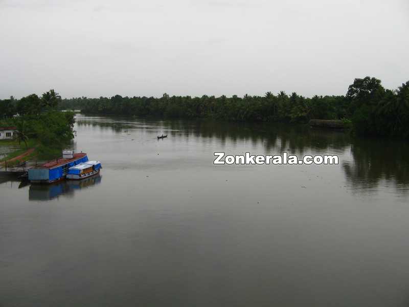 River from thakazhy bridge