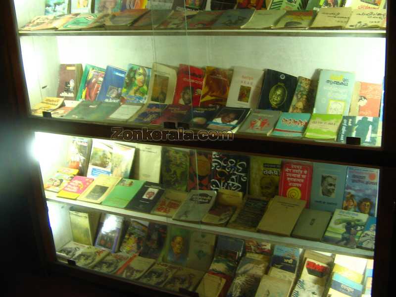 Thakazhy books on display