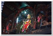 Attukal devi temple gopuram idols 10