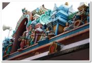 Attukal devi temple gopuram idols 4