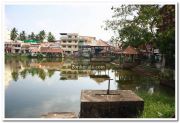 Padmanabhaswamy temple pond photo 1