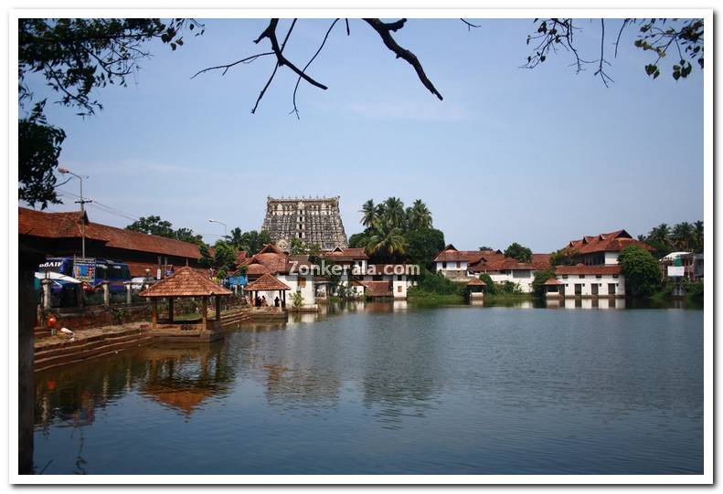 Padmanabhaswamy temple pond