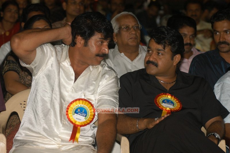 Actor Mammootty And Mohanlal 7366
