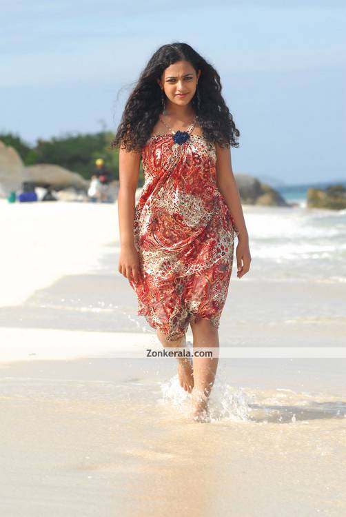 Actress Nithya Menon Beach Pics 10