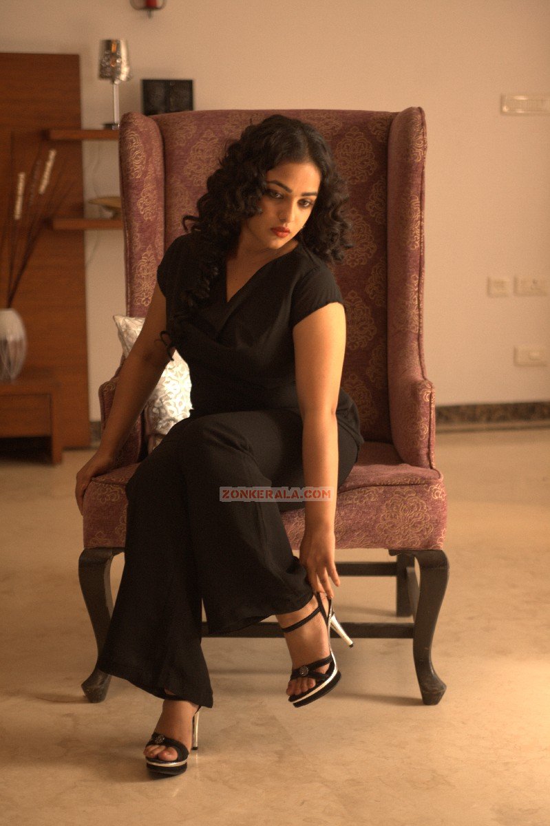 Actress Nithya Menon Stills 6448