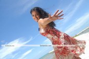 Nithya Menon Beach Photos 9