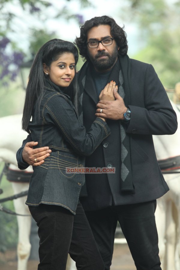 Biju Menon And Anjana Menon 3 Dots 317