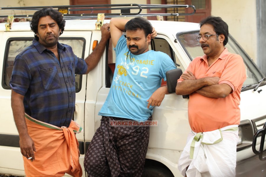 Biju Menon Kunchacko Boban Prathap Pothen 168 - Malayalam Movie 3 Dots  Stills