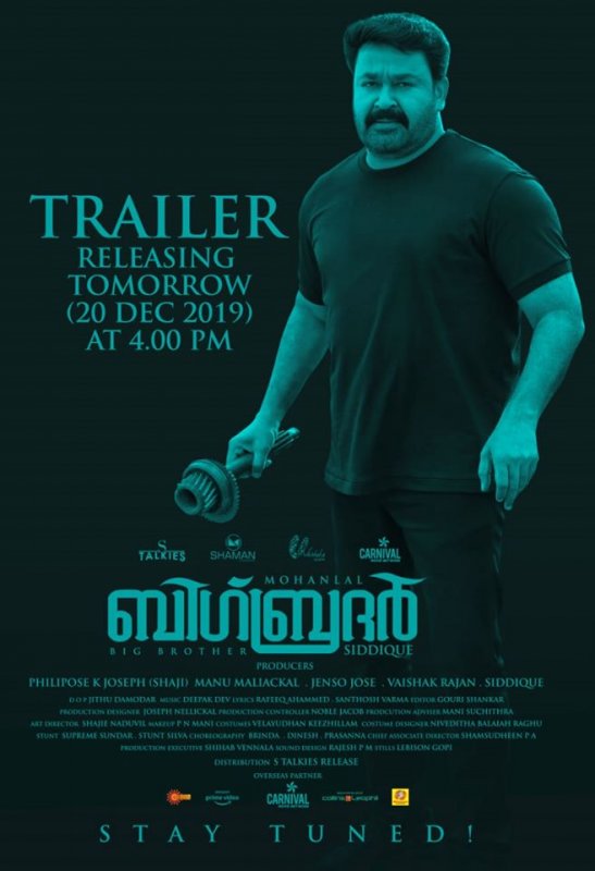 Mohanlal Big Brother Trailer Poster 816