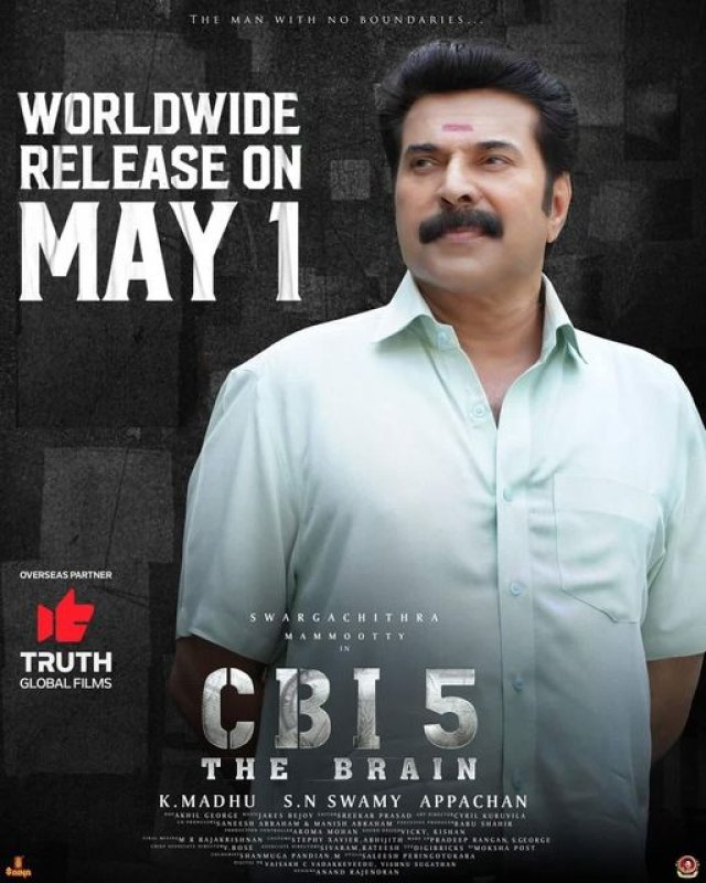 Mammootty Movie Cbi 5 The Brain On May 1 Movie New Photo 943