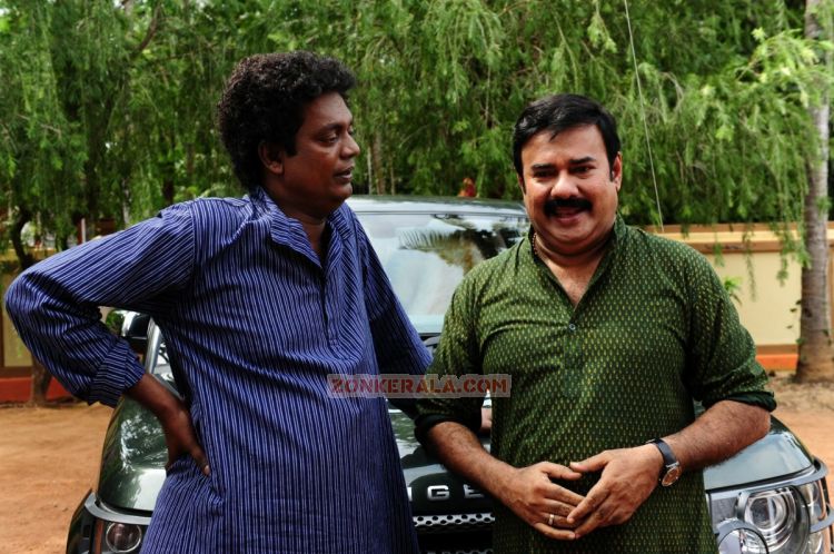 Salim Kumar And Manianpillai Raju In Cobra 275