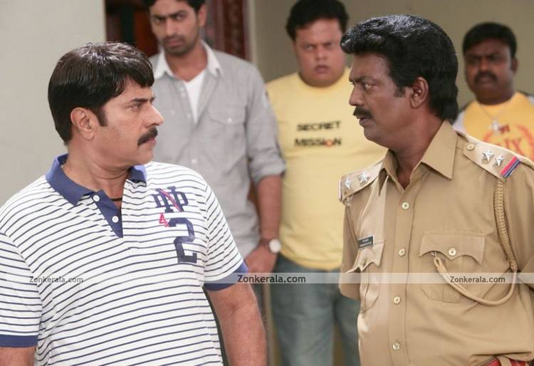 Mammootty And Salim Kumar In Doubles 3