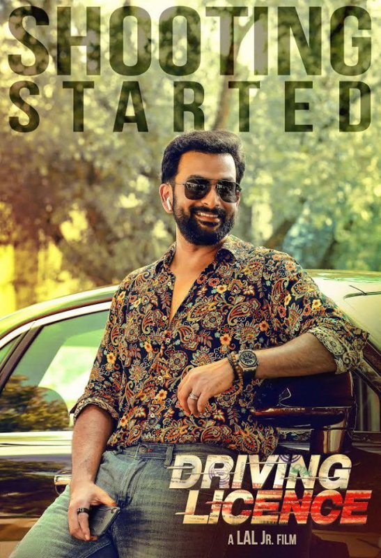 Prithviraj Film Driving Licence Shooting Started 723