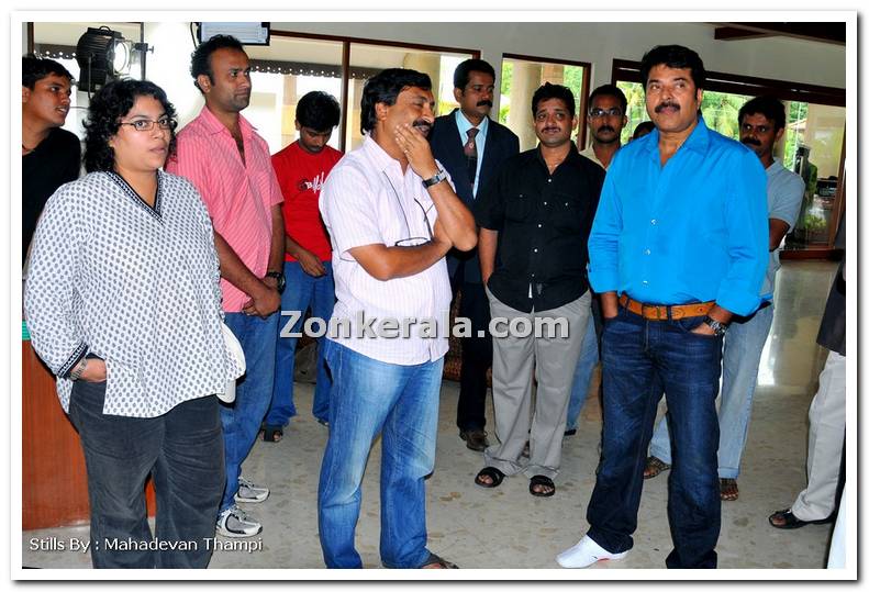 Mammootty At Gulumal Location 5