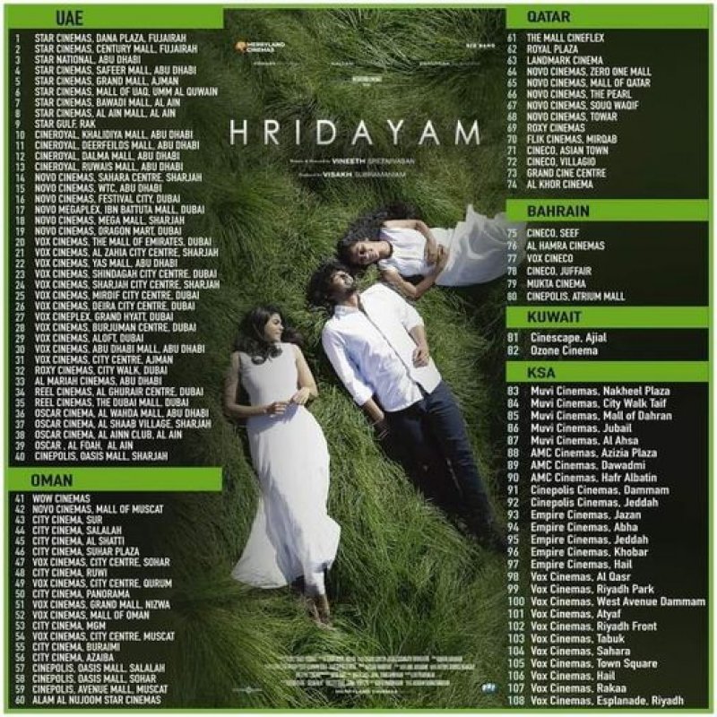 Malayalam Cinema Hridayam New Wallpapers 2059