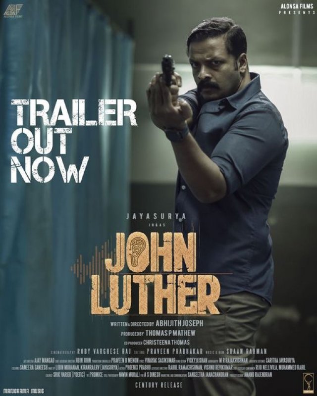 John Luther Movie New Poster Jayasurya 647