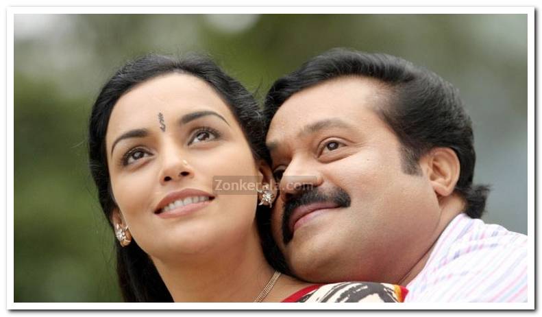 Suresh Gopi And Swetha Menon 1