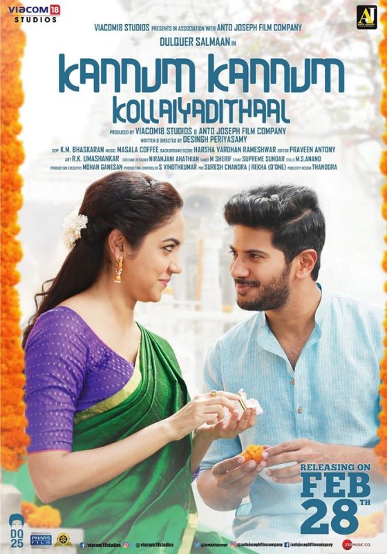 Kannum Kannum Kollaiyadithaal Movie New Still 2766