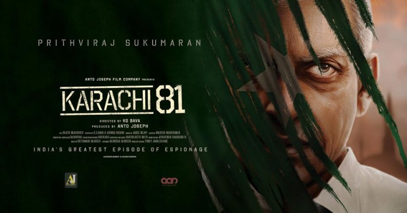 Prithviraj Sukumaran Karachi 81 First Look Poster 203