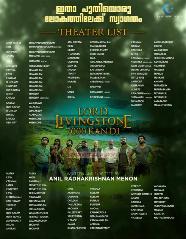 Lord Livingstone Theatre List Photo 933