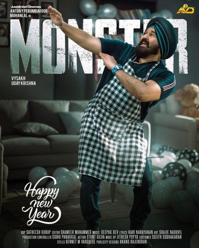 Mohanlal New Movie Monster 853