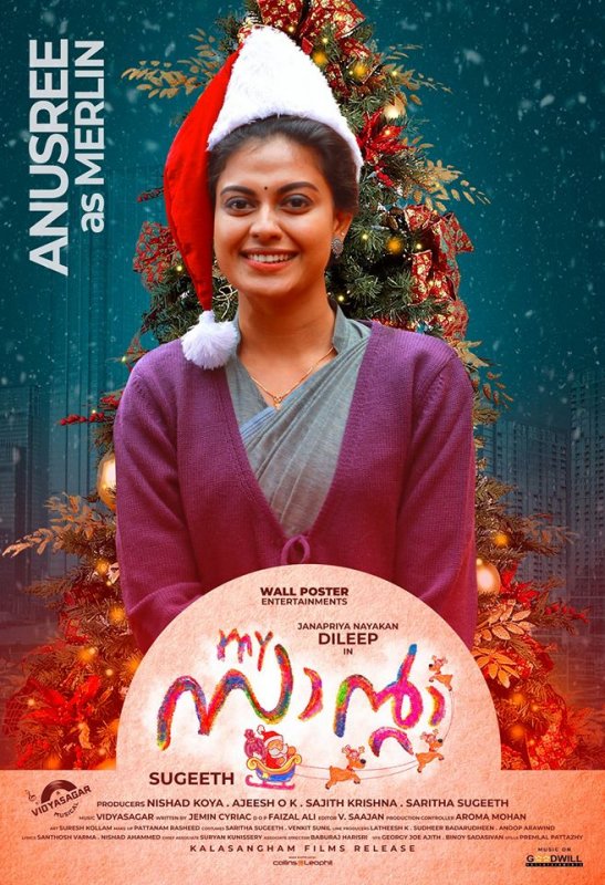 Anusree In Movie My Santa 589