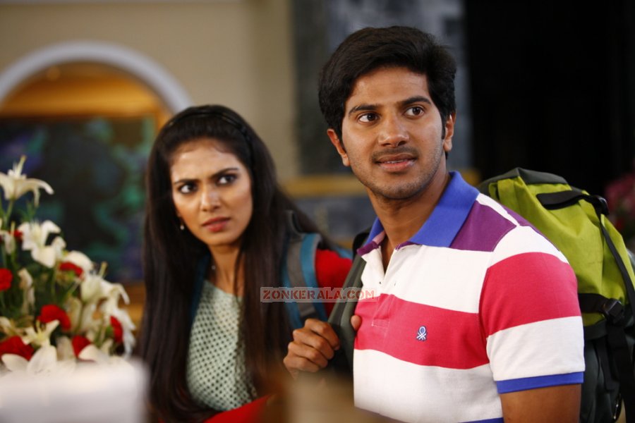 Malavika Mohanan And Dulquar Salman In Pattam Pole 876