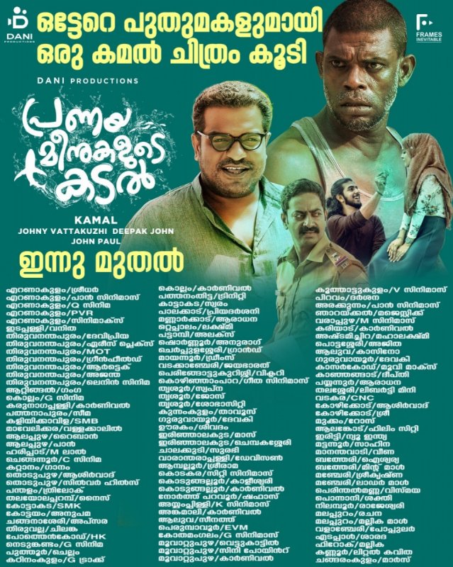 Pranaya Meenukalude Kadal Theater List 852