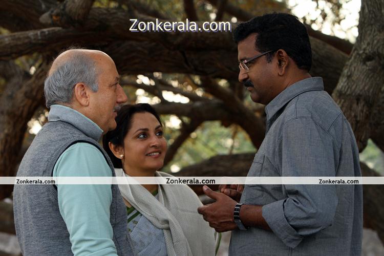 Blessy Jayapradha And Anupam Kher