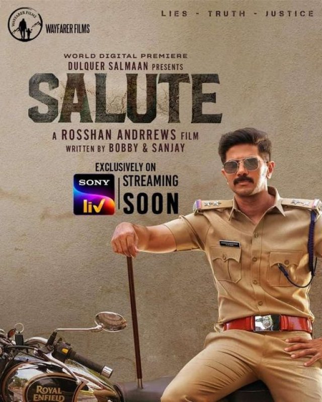 Dulquar Salman Salute Release Movie New Pic 608